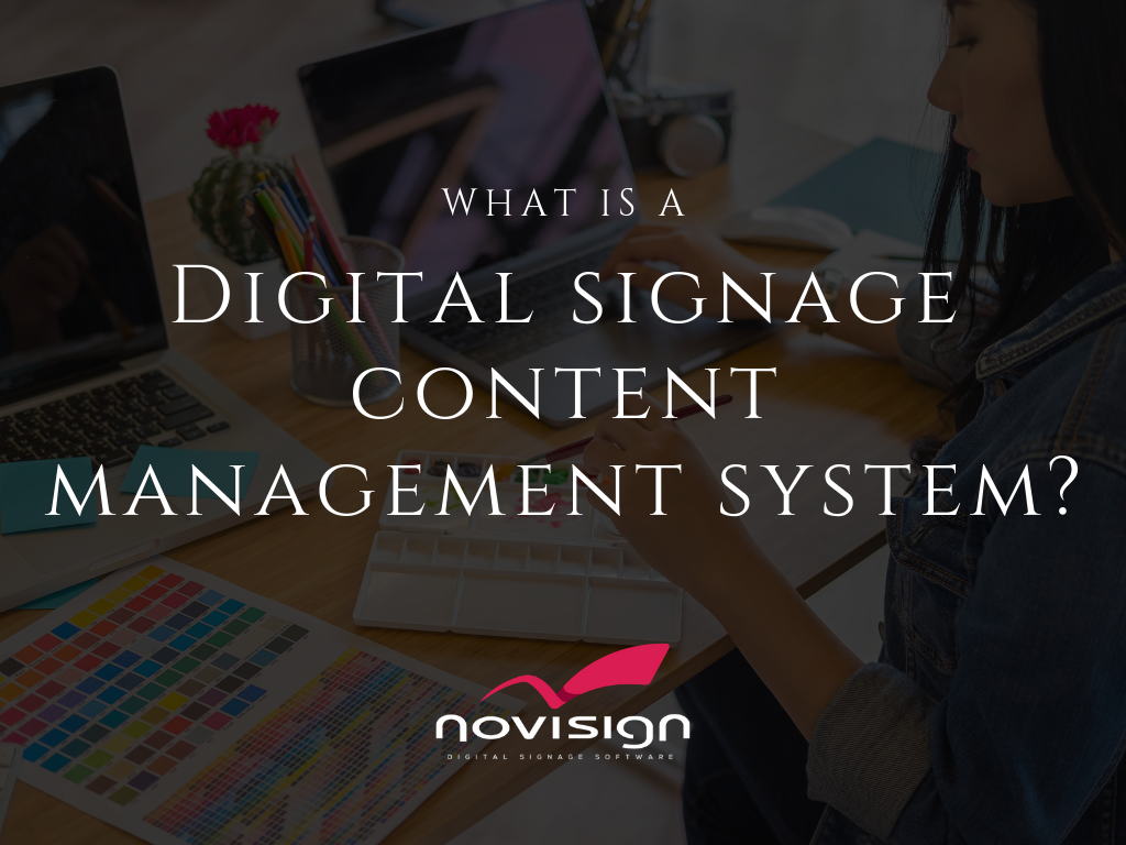 Digital signage content management