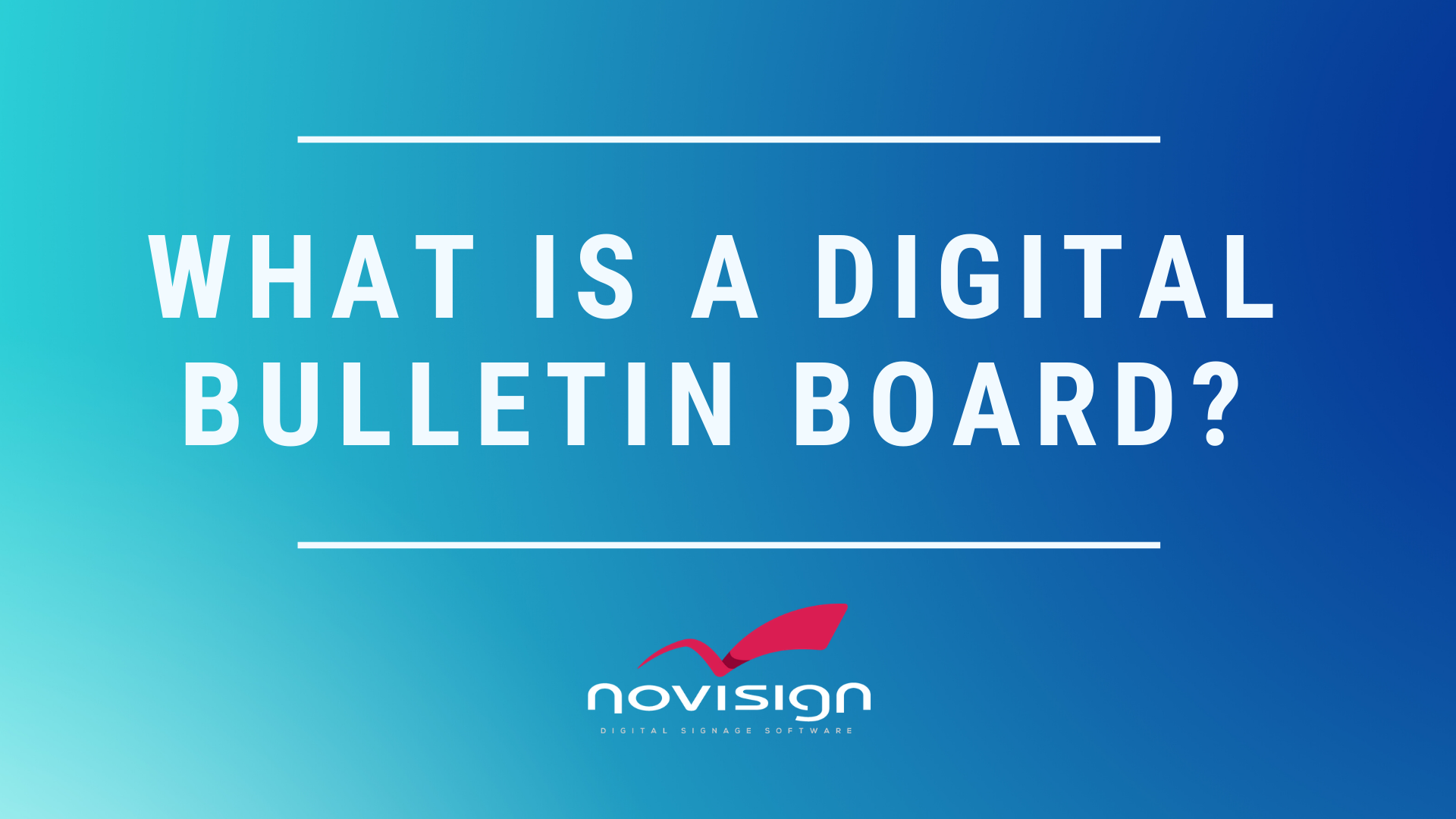 What is a digital bulletin board? Everything you need to know