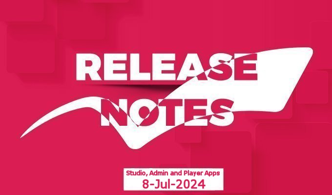 NoviSign release notes 8-Jul-2024